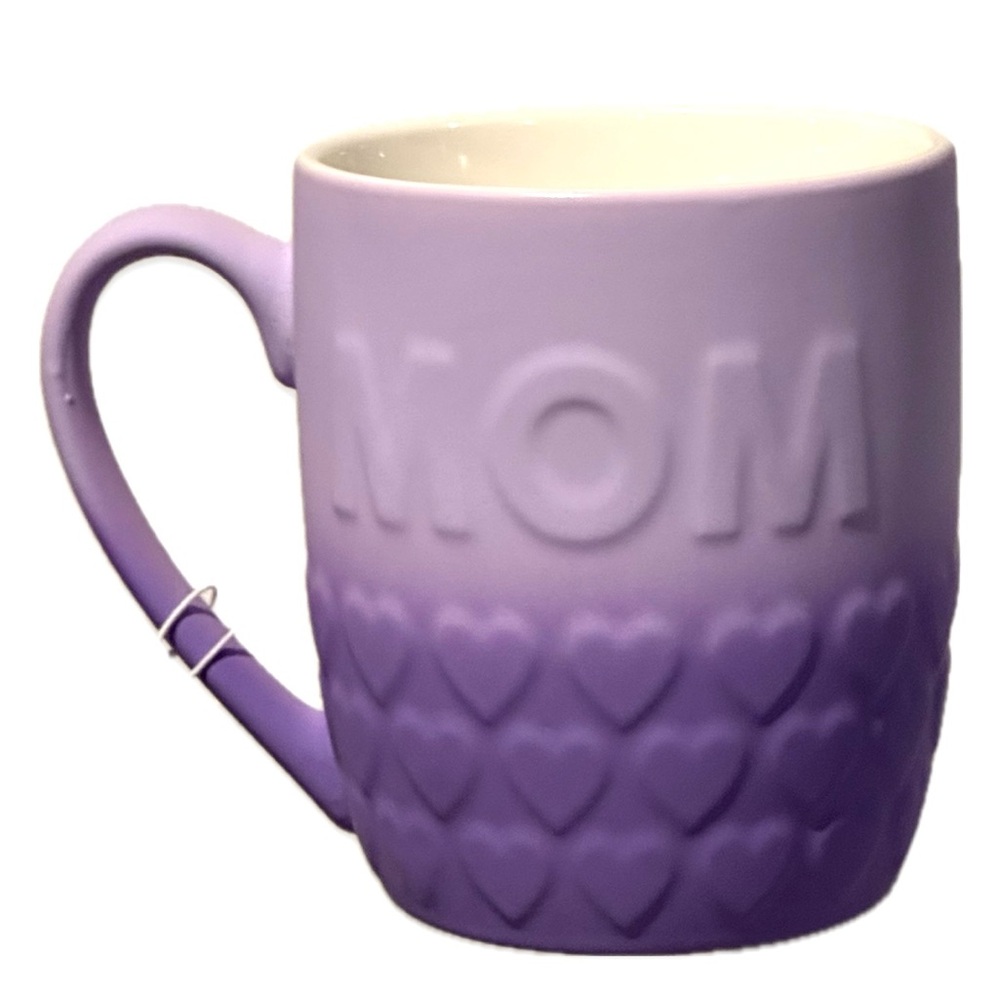 Cute ombré soft touch MOM mug